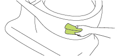 便器全体の清掃